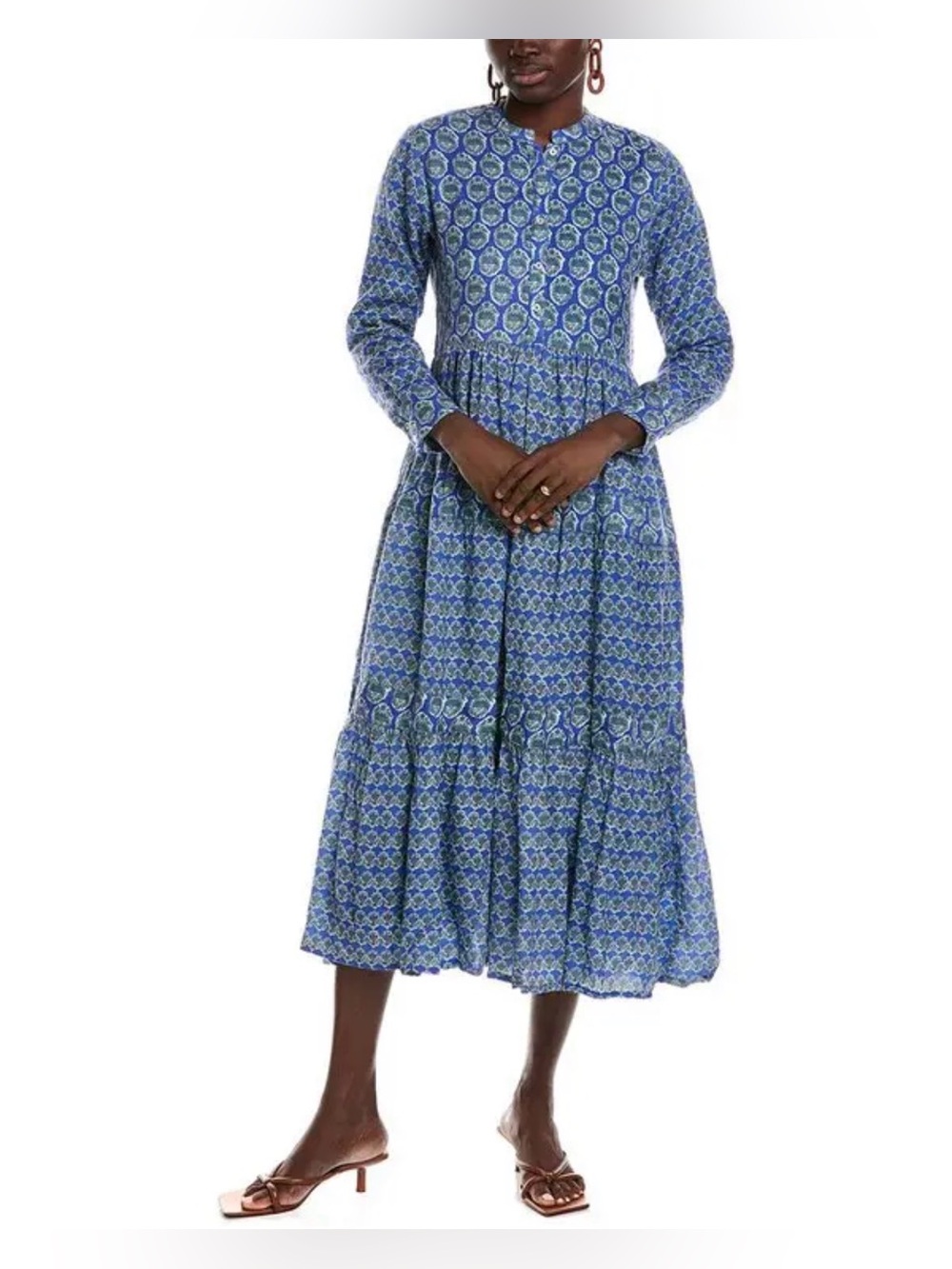 Ro'S Garden Gwenyth Maxi Dress In Blue